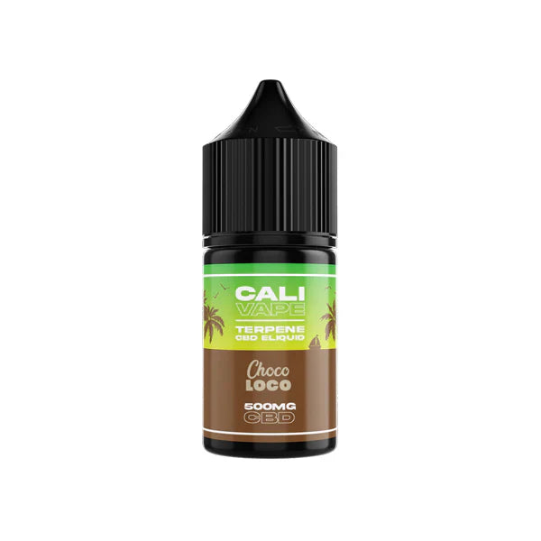 CALI VAPE 500mg Broad Spectrum CBD E-liquid 10ml (60PG/40VG) - Bittchaser Smoke Shop