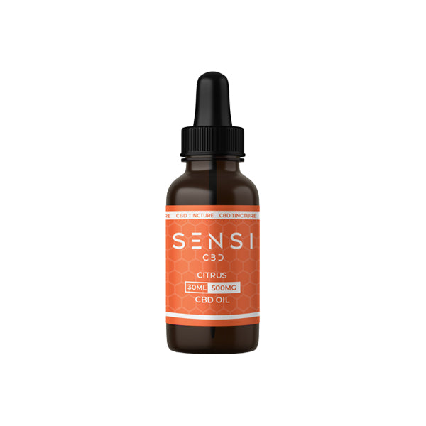 Sensi CBD 500mg CBD Broad-Spectrum Tincture Oil 30ml - Bittchaser Smoke Shop
