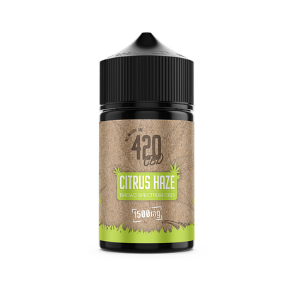 420 E-liquids 1500mg Broad-Spectrum CBD E-Liquids (40VG/60PG) - Bittchaser Smoke Shop