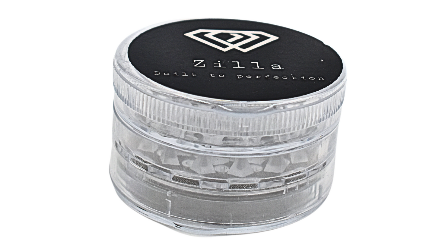 Zilla 60mm 3-Part Acrylic Plastic Grinders