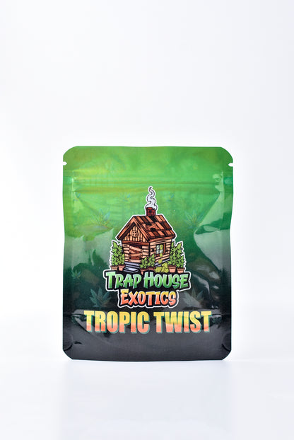Trap House Exotics Tropic Twist Gummies 5000mg THc Blend - Bittchaser Smoke Shop