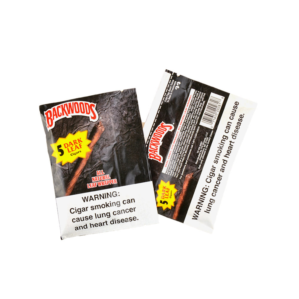 Backwoods Dark Leaf (5 pack) - Bittchaser