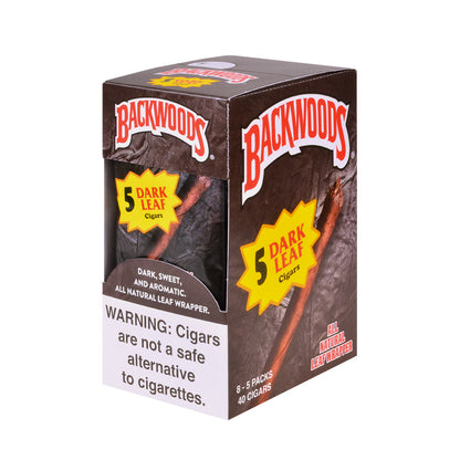 Backwoods Dark Leaf (5 pack) - Bittchaser