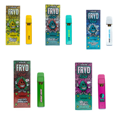 FRYD Extracts Live Resin Batter Liquid Diamonds 2000mg 2G Disposable Rechargeable Carts