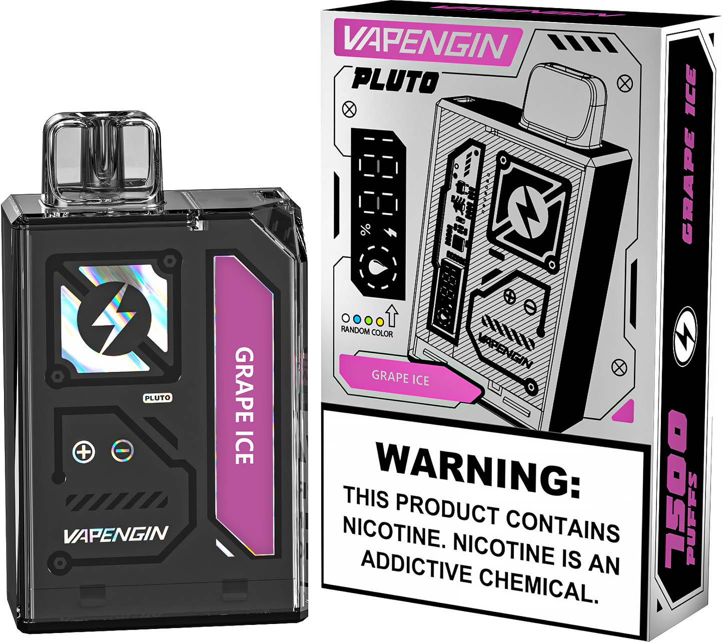 Vapengin Pluto 7500 Puffs 50mg Disposable Vapes