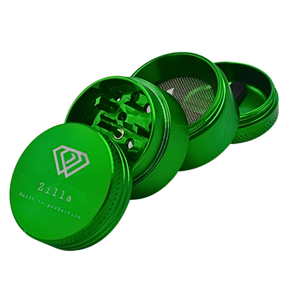 Zilla 40mm (Extra Small) Aluminium Metallic Alloy Herb Grinders