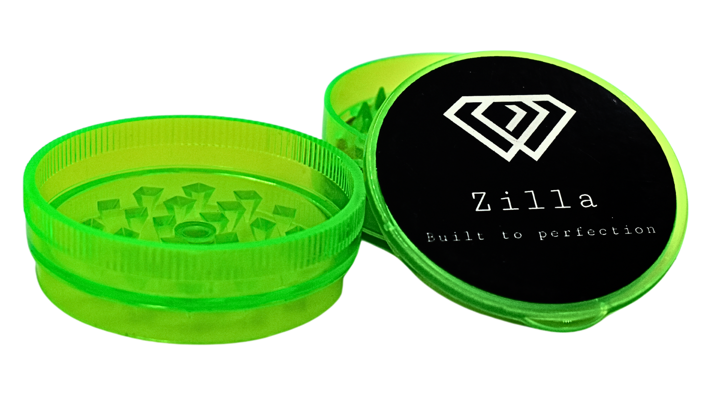 Zilla 60mm 3-Part Acrylic Plastic Grinders