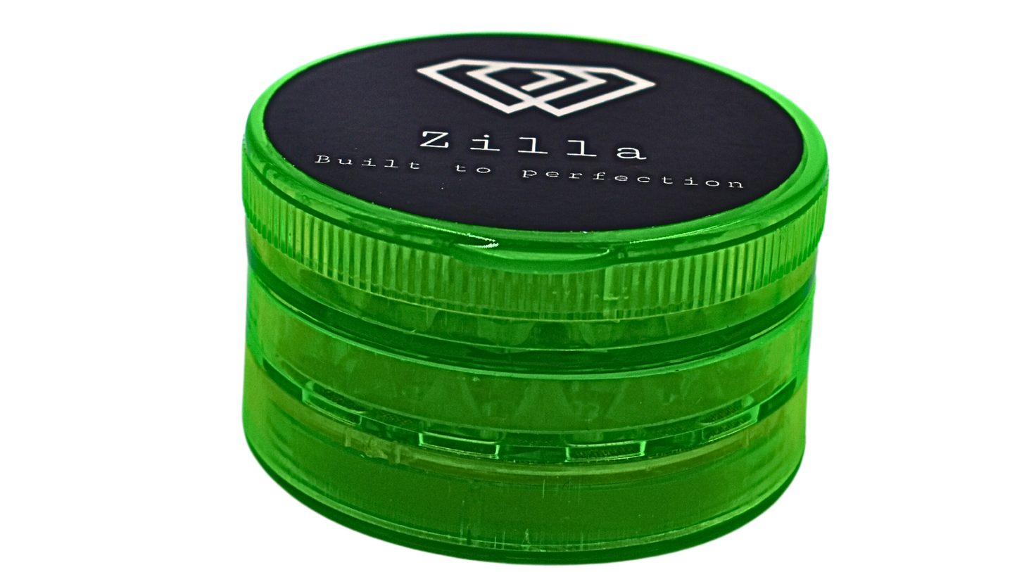 Zilla 60mm 3-Part Acrylic Plastic Grinders