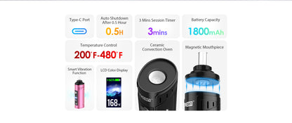 Yocan Hit 2 Dry Herb Vaporizer