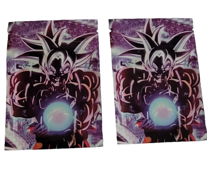 Mylar Smell Proof Ziplock Bags Size (7x10cm) - (100pcs Bundle)