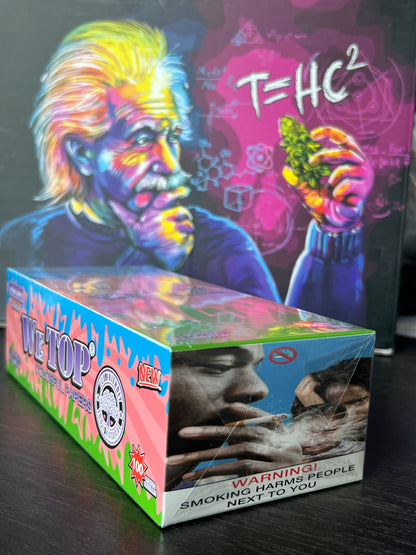 Wetop 1¼ Coloured Rolling Papers - 100 Leaves - Bittchaser Smoke Shop