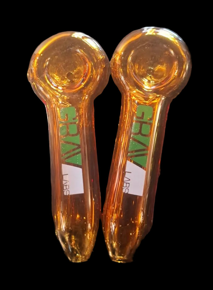 Grav Labs 4.5" Glass Pipe Dry Spoon Bowl