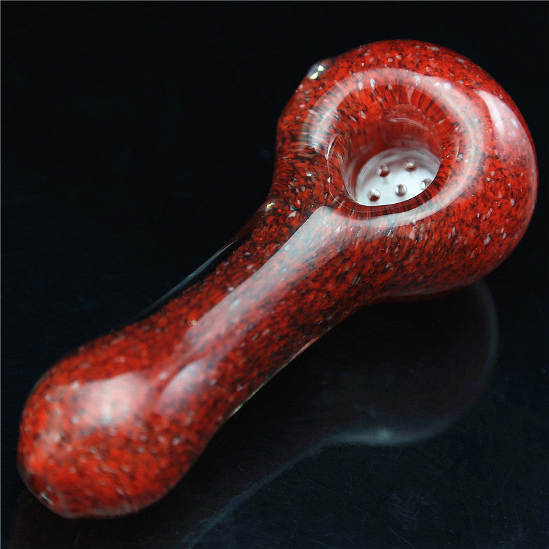 Hippculture Glass Smoking Pipe|Red