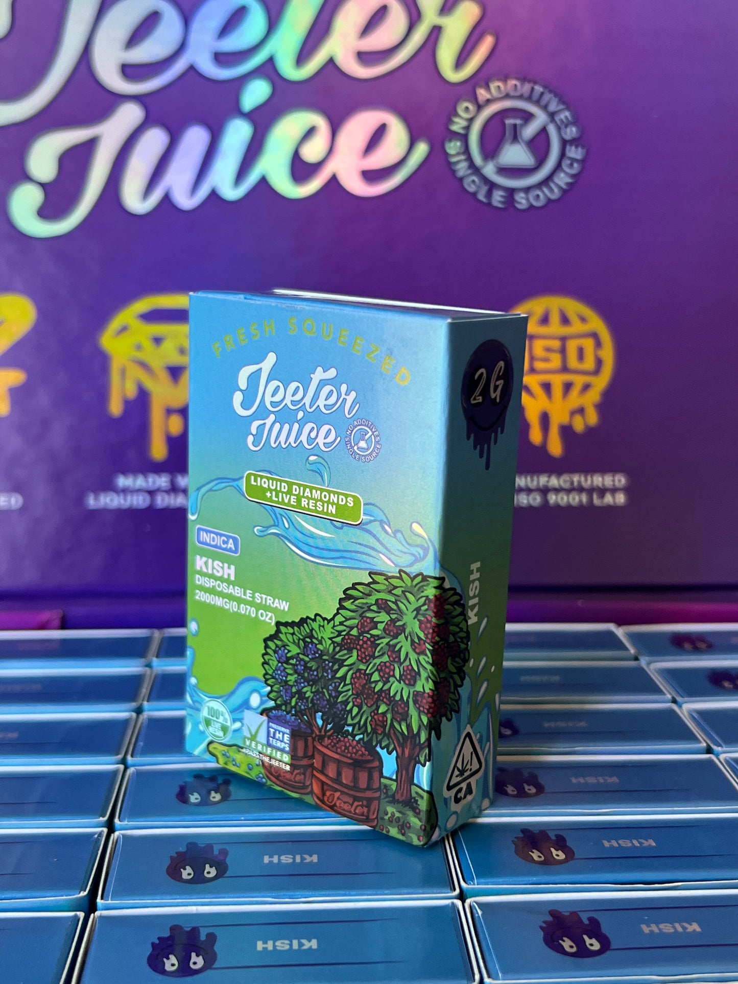 Jeeter Juice 2000mg Live Diamonds THC 2g Disposable Carts - Bittchaser Smoke Shop