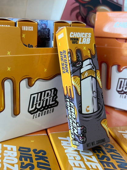 Choiceslab 2000mg Live Resin x Liquid Diamonds  2g Disposable Carts - Bittchaser Smoke Shop