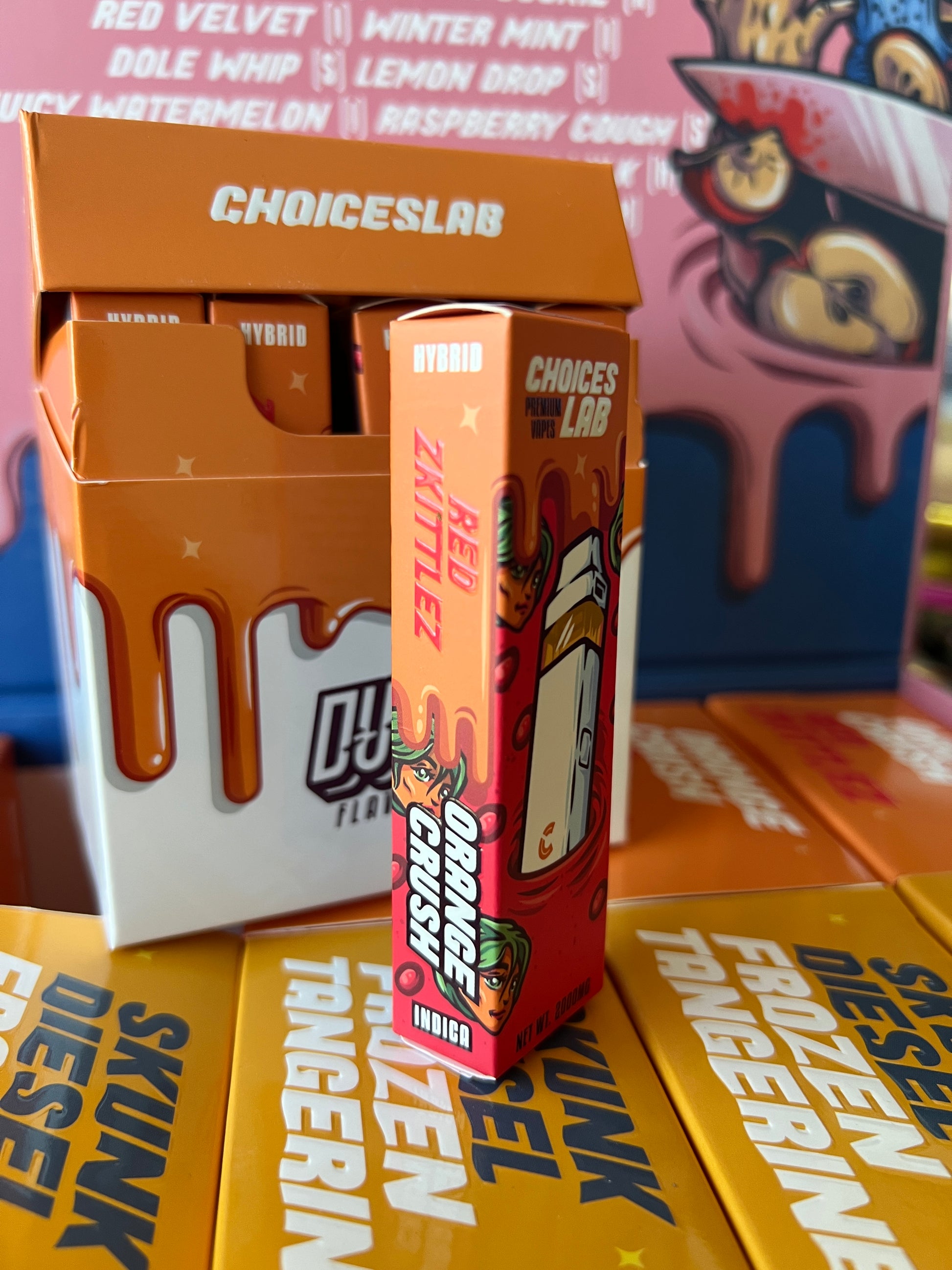 Choiceslab 2000mg Live Resin x Liquid Diamonds  2g Disposable Carts - Bittchaser Smoke Shop