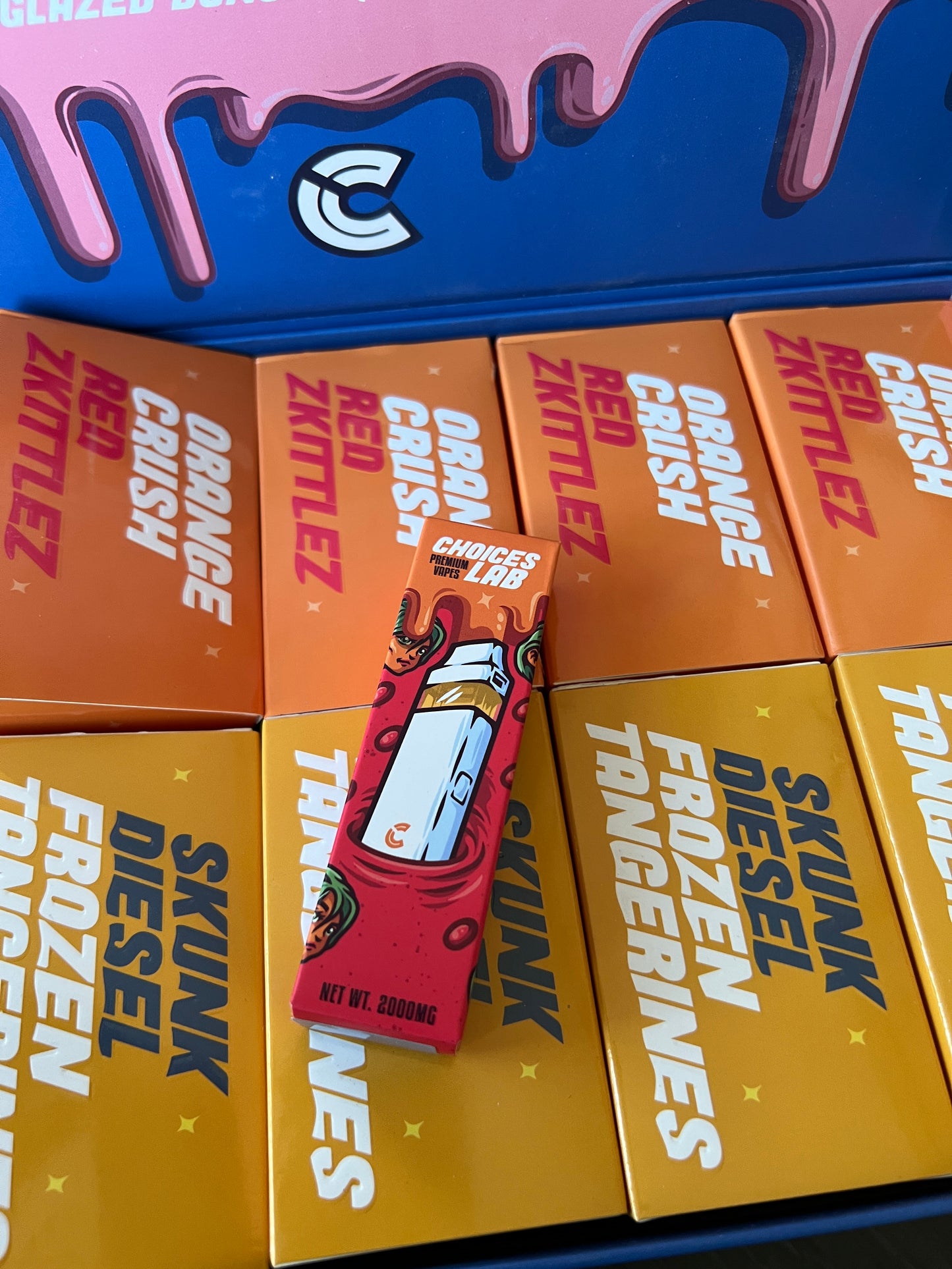 Choiceslab 2000mg Live Resin x Liquid Diamonds  2g Disposable Carts - Bittchaser Smoke Shop