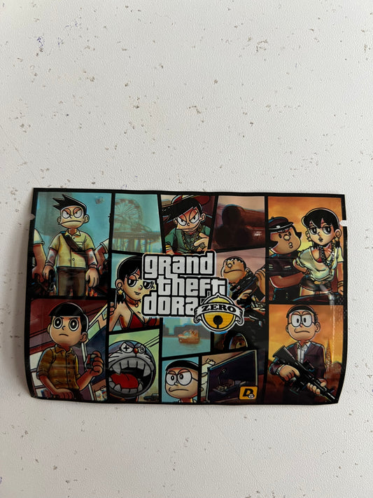 Grand Theft Auto (GTA) 1g Ziplock Bags