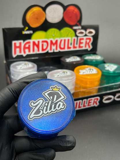 Zilla 60mm 3-Part Acrylic Plastic Grinder