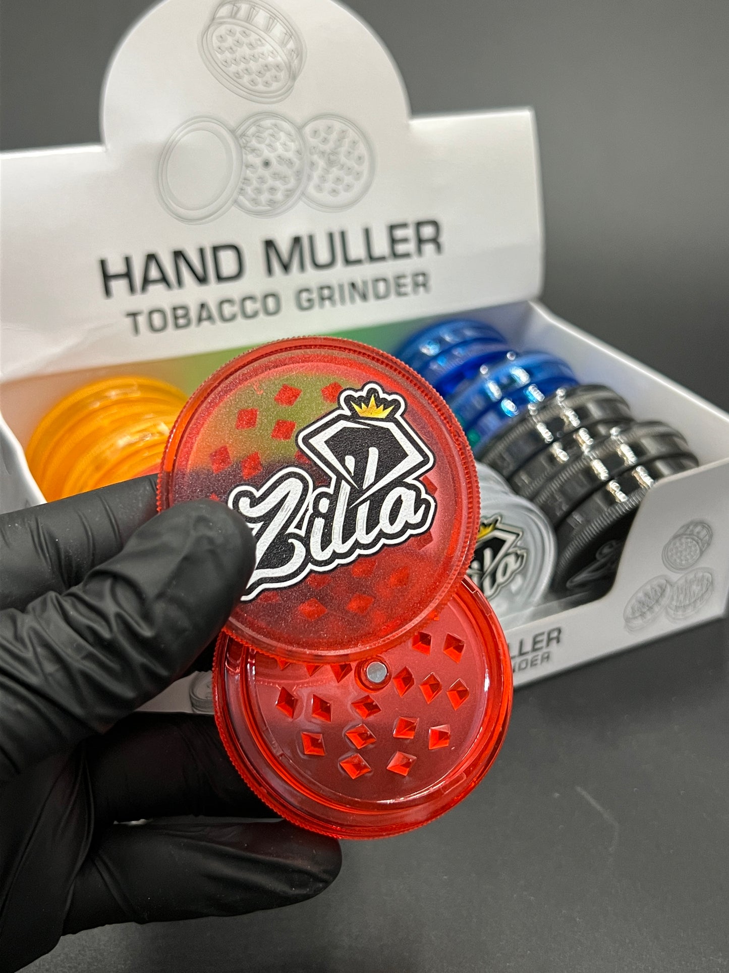 Zilla 60mm 2-Part Acrylic Plastic Grinder