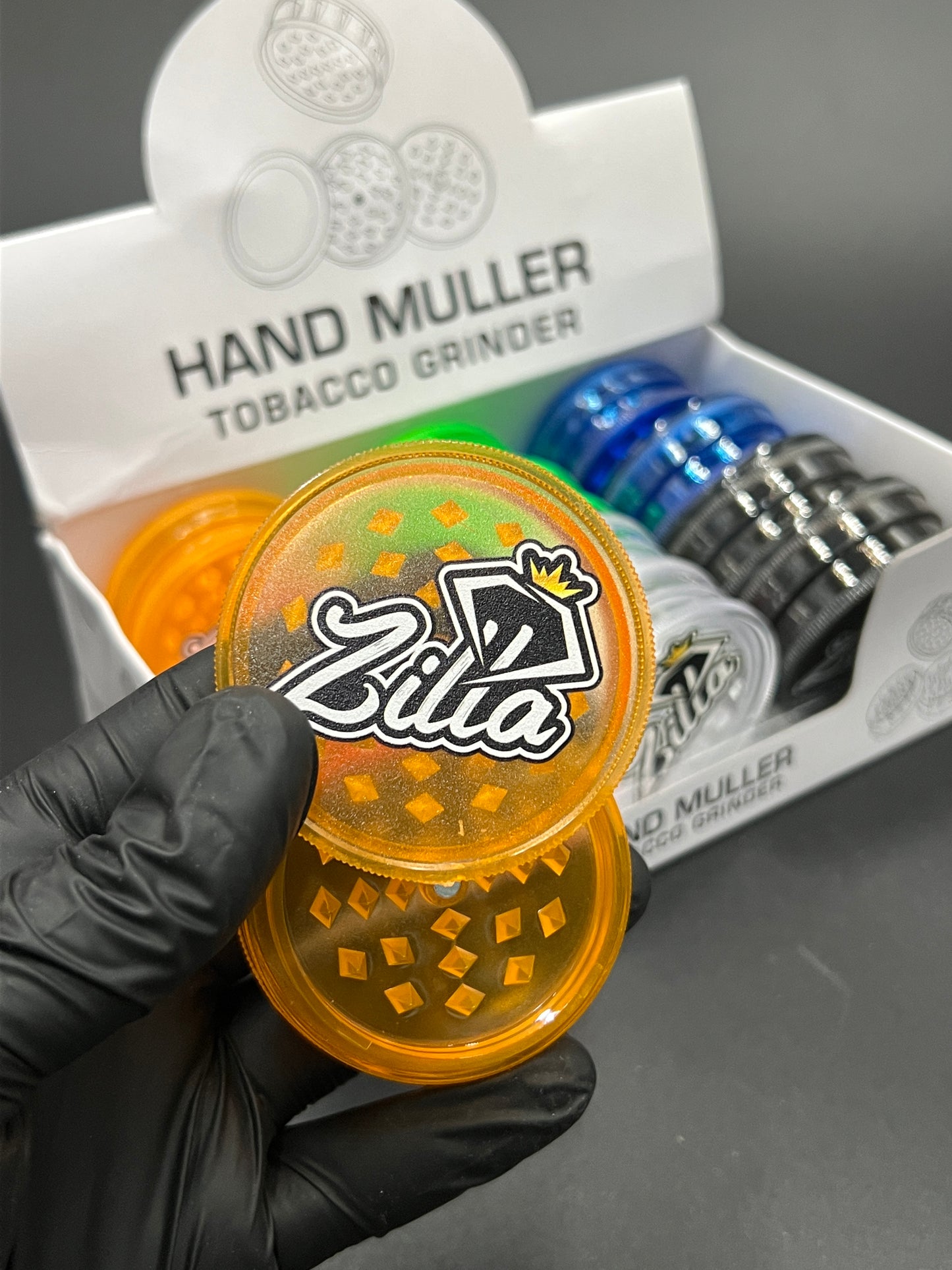 Zilla 60mm 2-Part Acrylic Plastic Grinder
