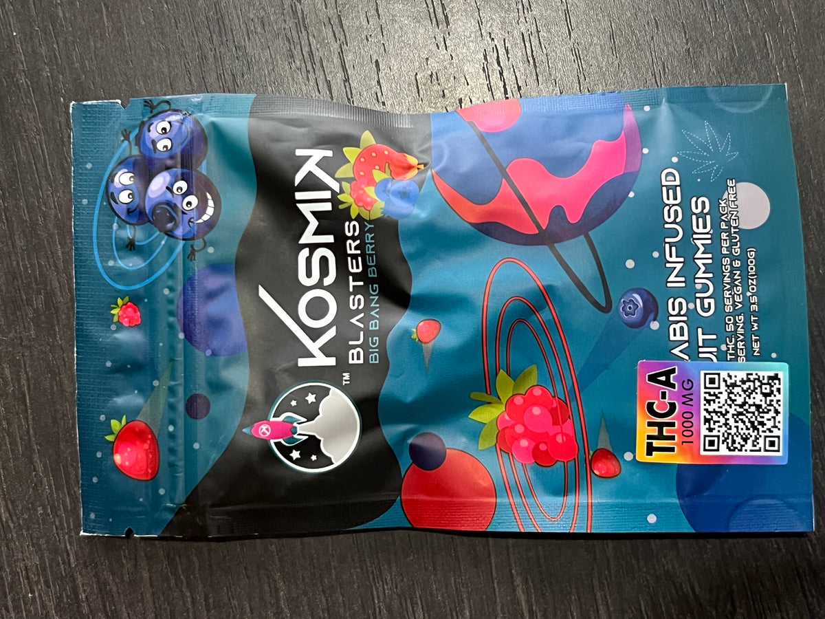 Mystery Mix Premium THCa Gummies – Assorted 1000mg Fruit Flavors 5 gummies per pack - Bittchaser Smoke Shop