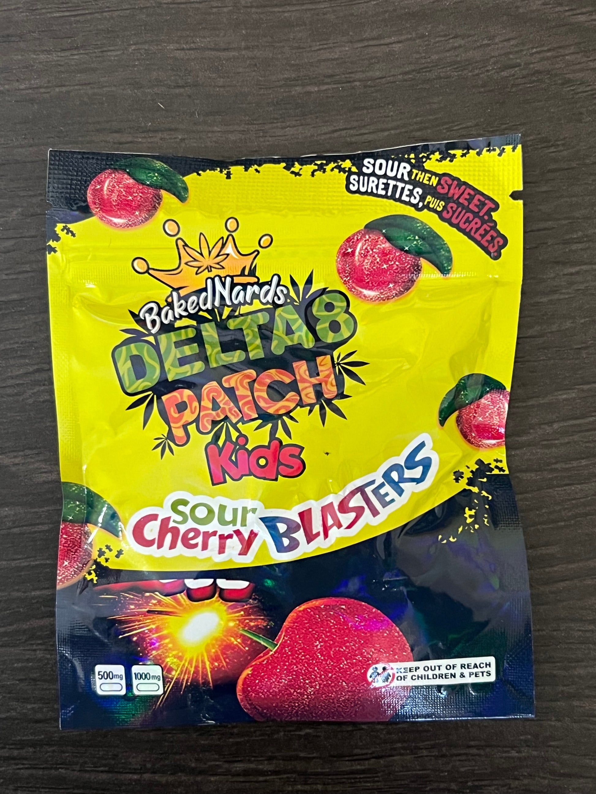 BakedNards Delta8 Patch Gummies - 1000mg THCA - Bittchaser