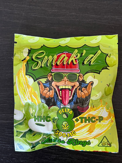 Smak'd Delta8+HHC+THC-P Gummies - Bittchaser