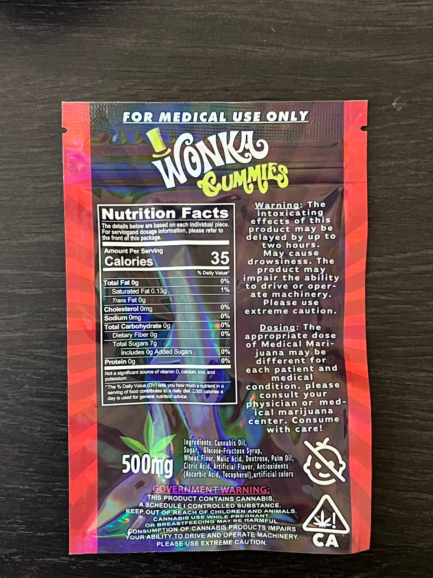 Wonka Gummies - 1000mg THCA - Bittchaser