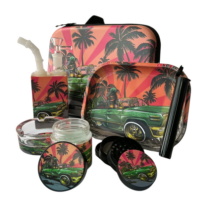 Sunset Coast Cruise Juice Bong Gift Set - Bittchaser