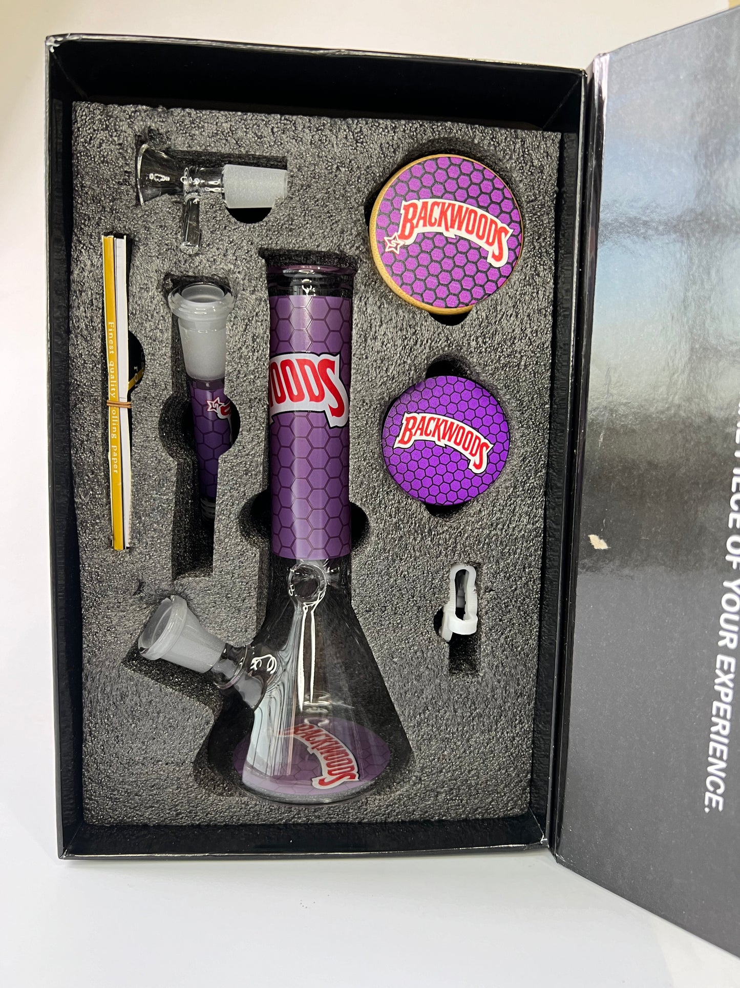 Backwoods Berry 11" Glass Bong Kit - Bittchaser