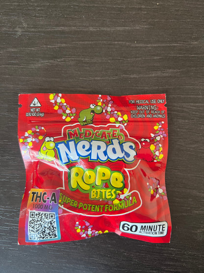 Medicated Chewy Nerds Gummies - 1000mg THCA