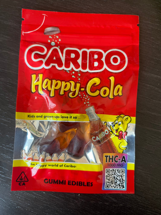 Caribo Happy-Cola Blast Gummies- 1000mg