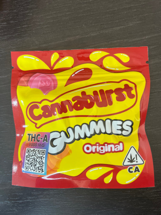 Cannaburst Berries Gummies- 1000mg THCA - Bittchaser Smoke Shop