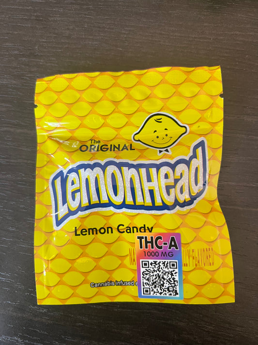 Gummies Asilia ya Lemonhead LemonCandy - 1000mg THCA