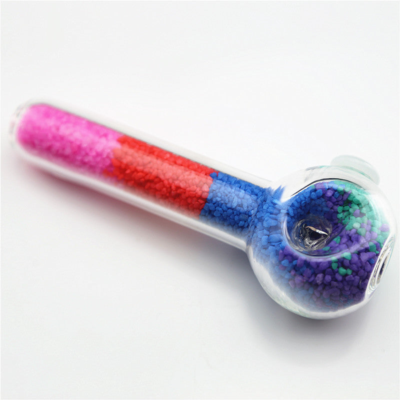 Hippculture Multi colored Glass smoking pipes
