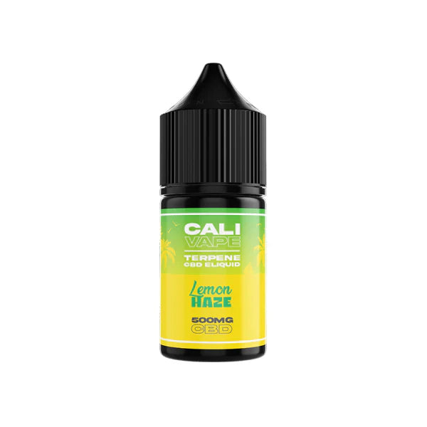 CALI VAPE 500mg Broad Spectrum CBD E-liquid 10ml (60PG/40VG) - Bittchaser Smoke Shop