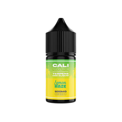 CALI VAPE 500mg Broad Spectrum CBD E-liquid 10ml (60PG/40VG) - Bittchaser Smoke Shop