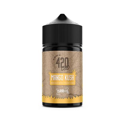 420 E-liquids 1500mg Broad-Spectrum CBD E-Liquids (40VG/60PG) - Bittchaser Smoke Shop