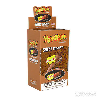 Organic Honeypuff America Blunt Sheet Wraps
