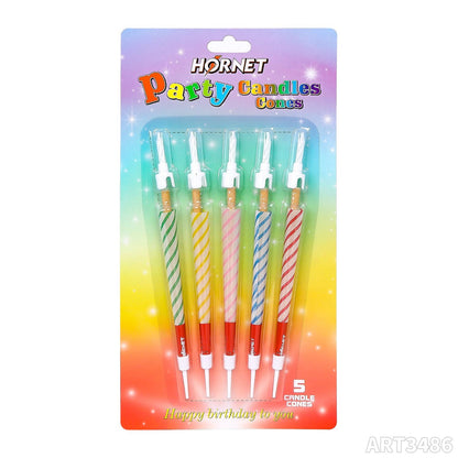Hornet King Size Pre-Rolled Birthday Trumpet Cones