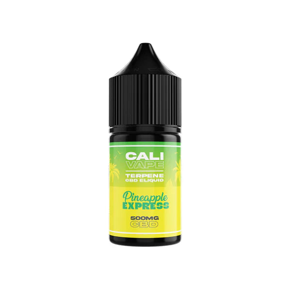CALI VAPE 500mg Broad Spectrum CBD E-liquid 10ml (60PG/40VG) - Bittchaser Smoke Shop