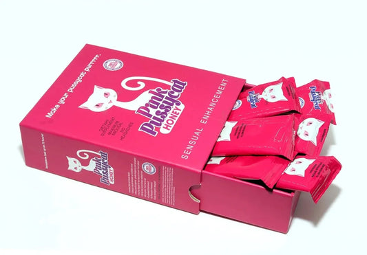 Pink Pussycat Honey (Pack of 12 Sachets 20g Each)