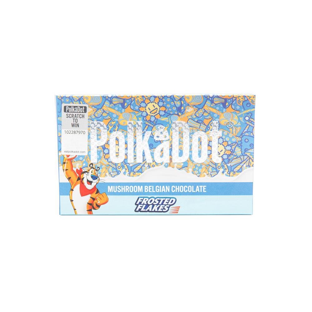 PolkaDot Frosted Flakes Mushroom Belgian Chocolate Bar - Bittchaser Smoke Shop