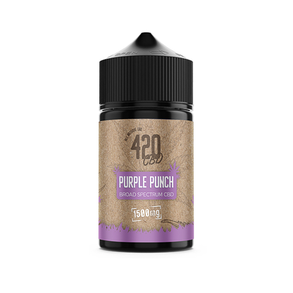 420 E-liquids 1500mg Broad-Spectrum CBD E-Liquids (40VG/60PG) - Bittchaser Smoke Shop
