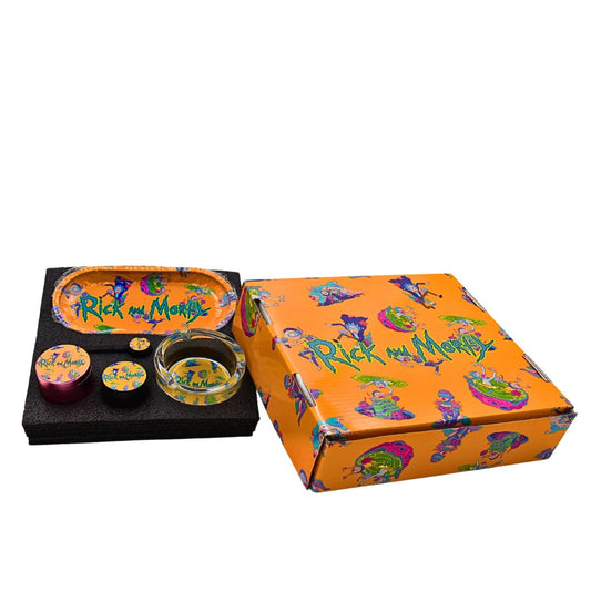 R&M Smoking Kit-Orange Gift Set - Bittchaser