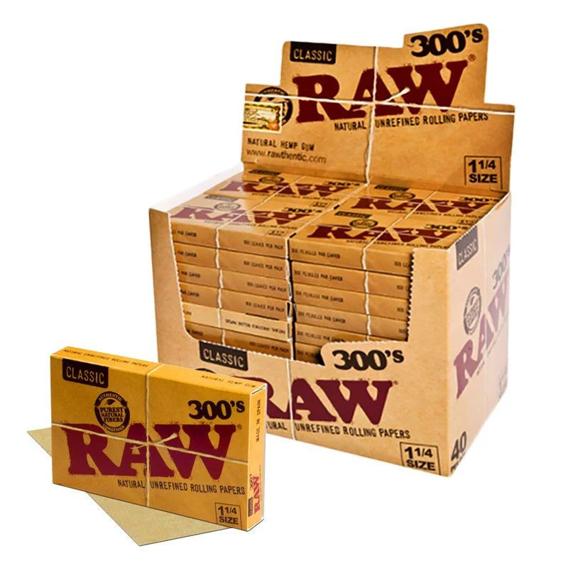 Raw Classic 300s Rolling Papers Deal - Bittchaser Smoke Shop