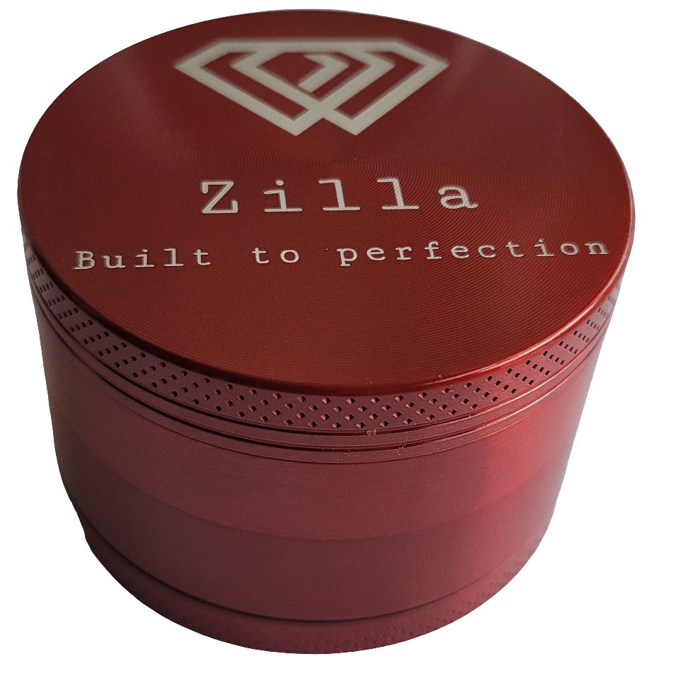 Zilla 50mm (Small) Zinc Metallic Alloy Herb Grinders