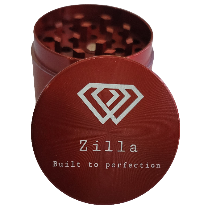 Zilla 40mm (Extra Small) Zinc Metallic Alloy Herb Grinders