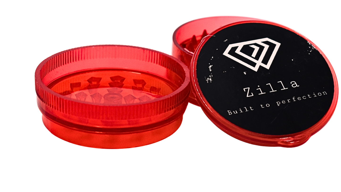 Zilla 60mm 3-Part Acrylic Plastic Grinders